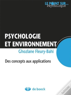 Capa do artigo Psychologie Et Environnement ; Des Concepts Aux Applications