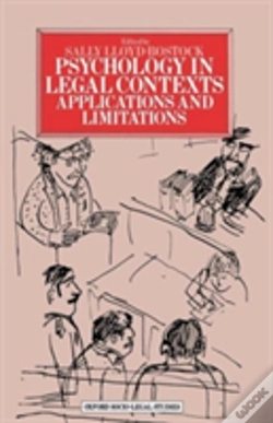 Capa do artigo Psychology In Legal Contexts