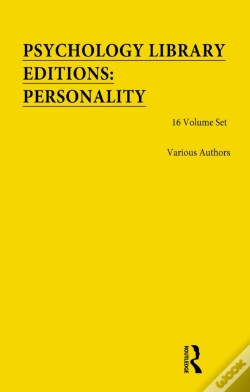 Capa do artigo Psychology Library Editions: Personality