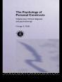 Psychology Of Personal Constructs - Preview