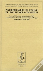 Capa do artigo Psychomécanique Du Langage Et Linguistiques Cognitives