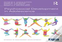 Psychosocial Development In Adolescence