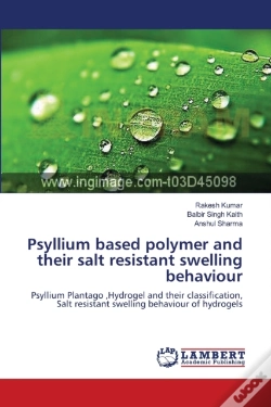 Capa do artigo Psyllium Based Polymer And Their Salt Resistant Swelling Behaviour