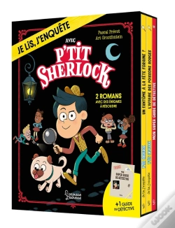 Capa do artigo P'Tit Sherlock : 2 Romans + 1 Guide Détective