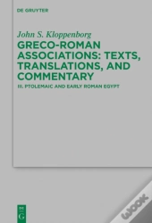 Ptolemaic And Early Roman Egypt