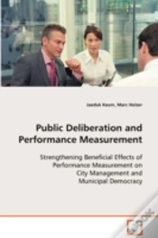 Capa do artigo Public Deliberation And Performance Measurement