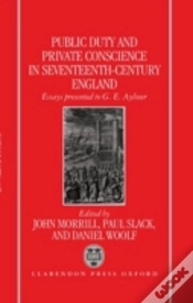 Capa do artigo Public Duty And Private Conscience In Seventeenth-Century England