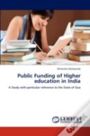 Public Funding Of Higher Education In India