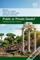 Public Or Private Goods?
