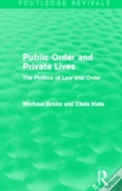 Capa do artigo Public Order And Private Lives (Routledge Revivals)