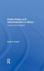Public Policy And Administration In Africa - Preview