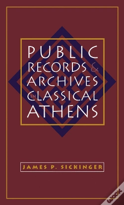 Capa do artigo Public Records And Archives In Classical Athens