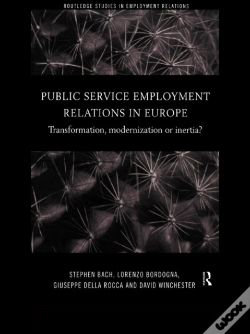 Capa do artigo Public Service Employment Relations In Europe