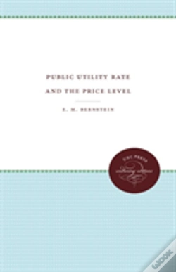 Capa do artigo Public Utility Rate Making And The Price Level
