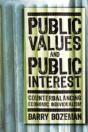 Public Values And Public Interest - Preview