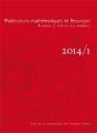Publications Mathématiques De Besançon ; 2014/1 - Preview