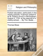Capa do artigo Publick Education, Particularly In The C