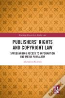 Publishersâ€™ Rights And Copyright Law
