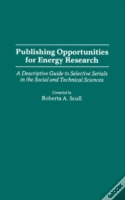 Capa do artigo Publishing Opportunities For Energy Research
