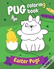 Capa do artigo Pug Coloring Book Easter Pugs
