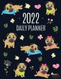 Pug Planner 2022: Funny Tiny Dog Monthly - Preview