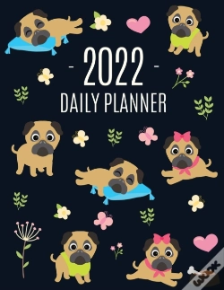 Capa do artigo Pug Planner 2022: Funny Tiny Dog Monthly