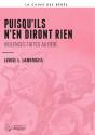 Puisqu'Ils N'En Diront Rien : Violences Faites Au Bébé - Preview