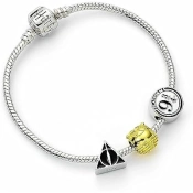 Capa do artigo Charm Bracelet - Harry Potter: Silver with 3 Beads
