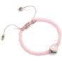 Pulseira de Amizade - Barbie: Contas Rosa com Conta em Forma de Coração - Preview