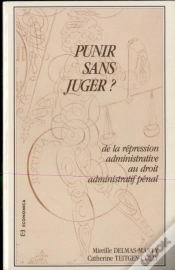 Capa do artigo Punir Sans Juger ?