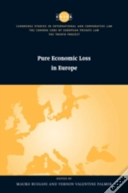 Capa do artigo Pure Economic Loss In Europe