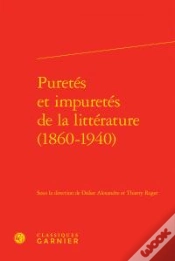 Capa do artigo Puretes Impuretes Litterature 1860-1940