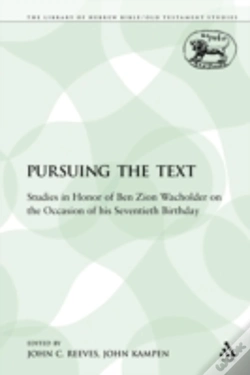 Capa do artigo Pursuing The Text