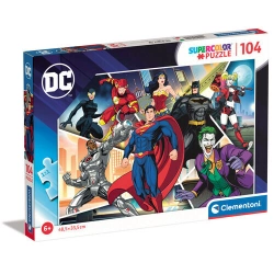 Capa do artigo Puzzle 104 peças DC Comics 25722