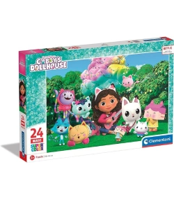 Capa do artigo Puzzle 24 Maxi Gabby’s Dollhouse 1