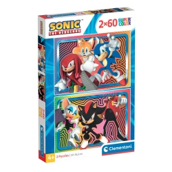 Capa do artigo Puzzle Clementoni 2X60 Pecas Sonic 24821