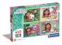 Puzzle Clementoni 4 em 1 Gabby's Dollhouse - Preview