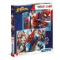 Puzzle de 2 x 60 peças Spiderman Supercolor CLEMENTONI - Preview
