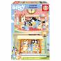 Puzzle De Madeira Educa 2X16 Peças Bluey 20347 - Preview