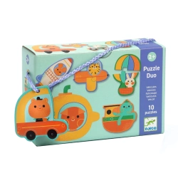 Capa do artigo Puzzle Duo - Veiculos Djeco Dj08270