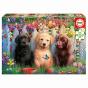Puzzle Educa 100 Pecas Cachorros 19994 - Preview