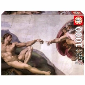 Capa do artigo Puzzle Educa 1000 Peças A Criação De Adao, Michelangelo 20579