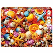 Capa do artigo Puzzle Educa 1000 Peças Colagem De Conchas 20246