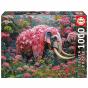 Puzzle Educa 1000 Peças Elefante Floral 20229 - Preview