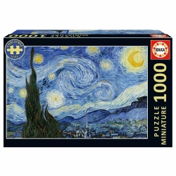 Capa do artigo Puzzle Educa 1000 Peças Miniature Noite Estrelada 20247