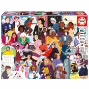 Capa do artigo Puzzle Educa 1000 Peças Mulheres Iconicas 20556