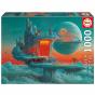 Puzzle Educa 1000 Peças Planeta De Fogo E Gelo 20237 - Preview