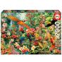 Puzzle Educa 2000 Peças Aves Da Amazonia 20574 - Preview