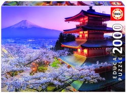 Capa do artigo Puzzle Educa 2000 Peças Monte Fuji  Japão 16775