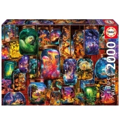 Capa do artigo Puzzle Educa 2000 Peças Sonhos Em Frascos 20572